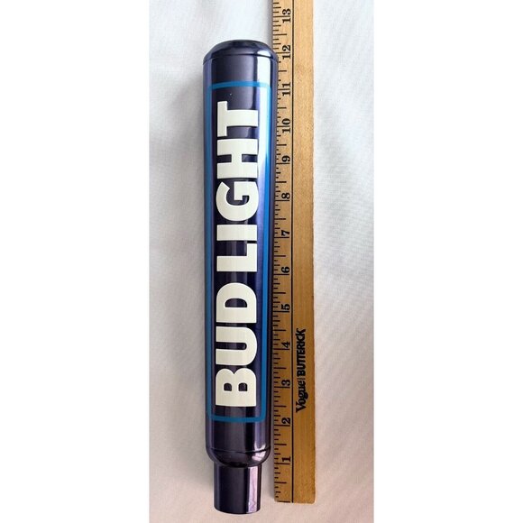 Bud‎ Light Aluminum Logo Beer Tap Handle 12” Tall - Brand New In Box! - Picture 5 of 7